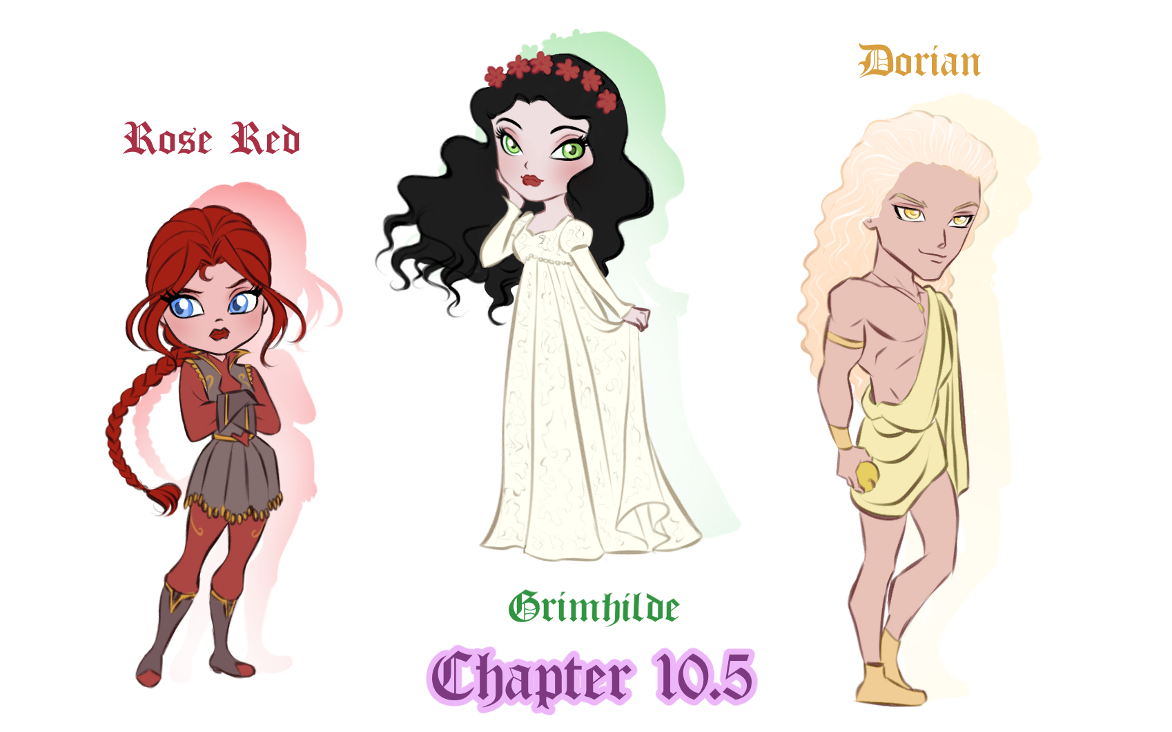 Personajes Ganadores Capítulo 10.5